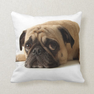 Almofada Pug Triste