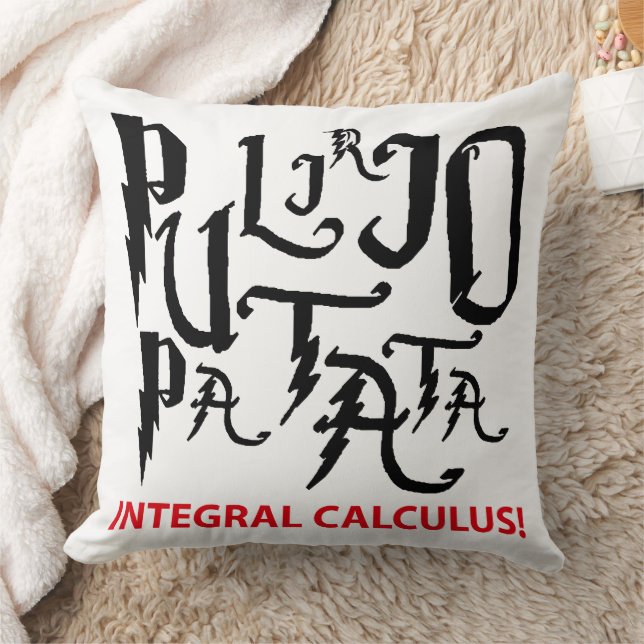 Almofada Puliriopatata Cálculo Integral (Cobertor)