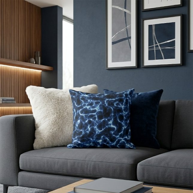 Almofada Pulso de Energia Azul (Criador carregado)