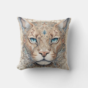 Almofada Puma Face Surreal Art