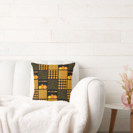 Almofada Pumpkin Halloween Patterno