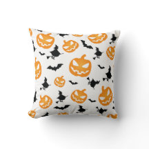 Pumpkin Sem Costura de Spookie Orange Halloween
