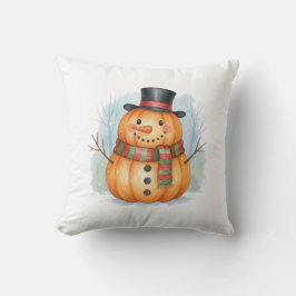 Almofada Pumpkin snowman