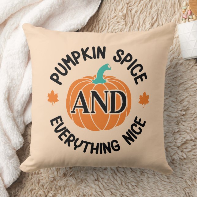 Almofada Pumpkin Spice e tudo de bom (Cobertor)