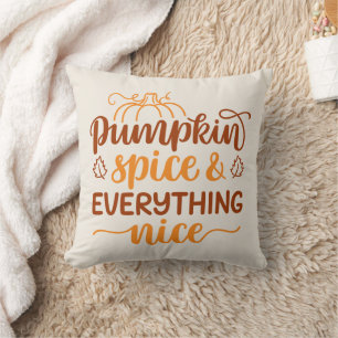 Almofada Pumpkin Spice e tudo de bom