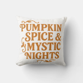 Almofada Pumpkin Spice & Mystic Nights Pumpkin Fall Travess