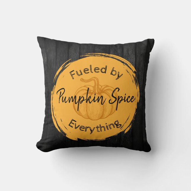 Almofada Pumpkin Spice Travesseiro decorativo (Frente)