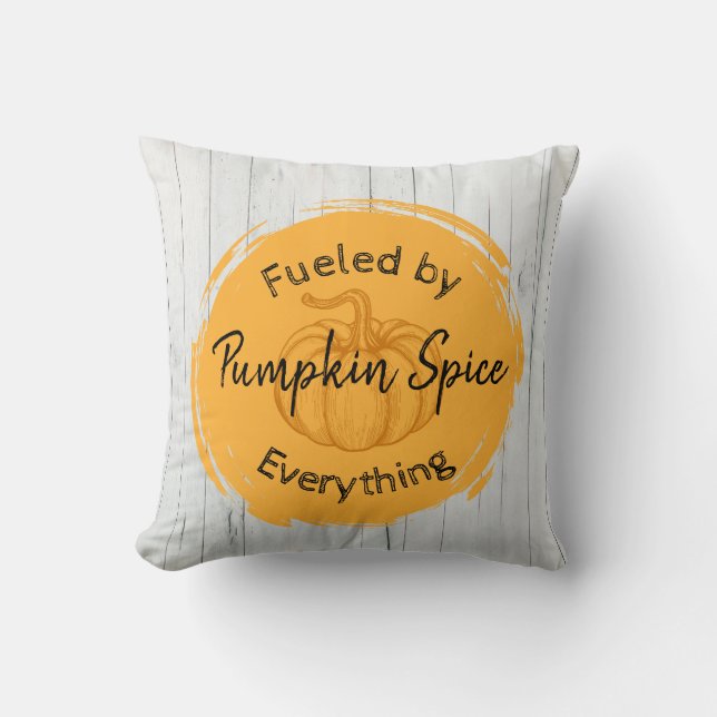 Almofada Pumpkin Spice Travesseiro decorativo (Frente)