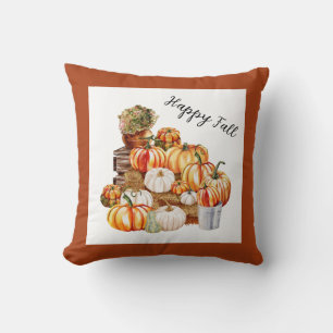 Almofada Pumpkins da Farmhouse Feliz
