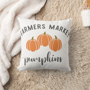 Almofada Pumpkins do mercado dos agricultores