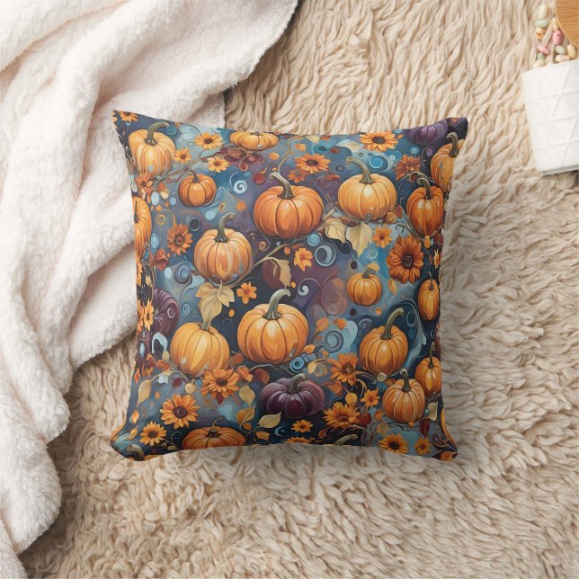 Almofada Pumpkins Doce Pall Pattern (Cobertor)