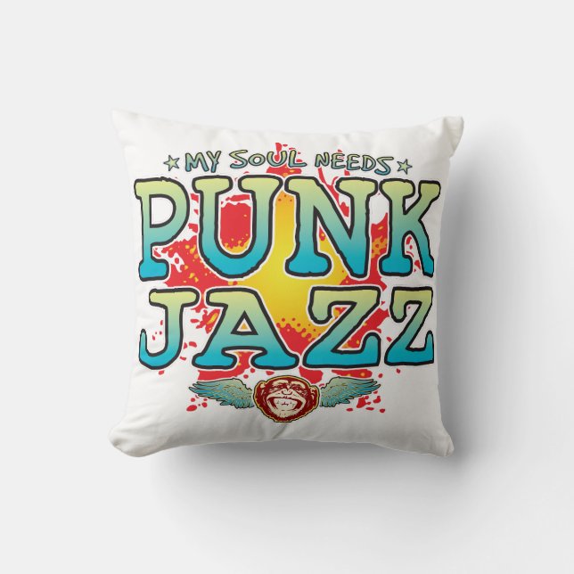 Almofada Punk Jazz Soul Cushion (Frente)
