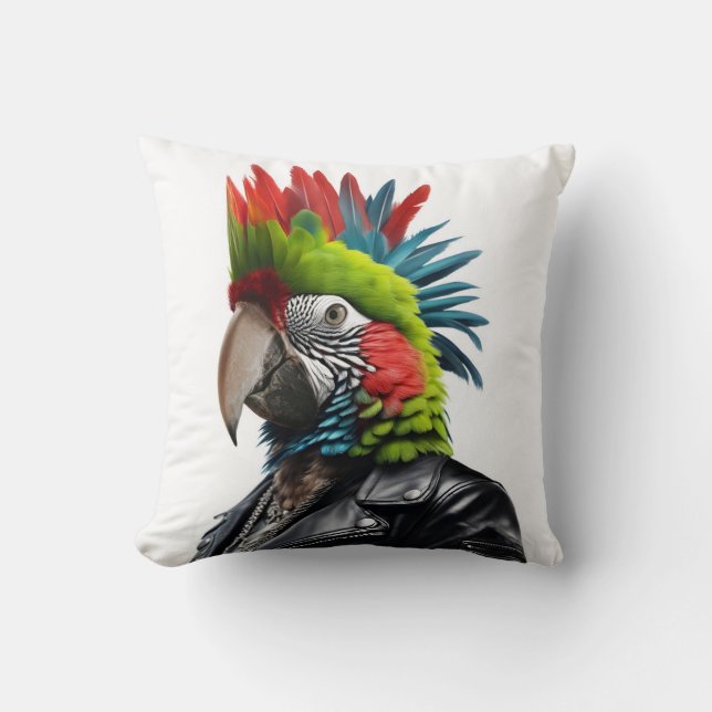 Almofada Punk Parrot (Frente)