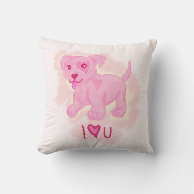 Almofada Puppia Rosa (Frente)