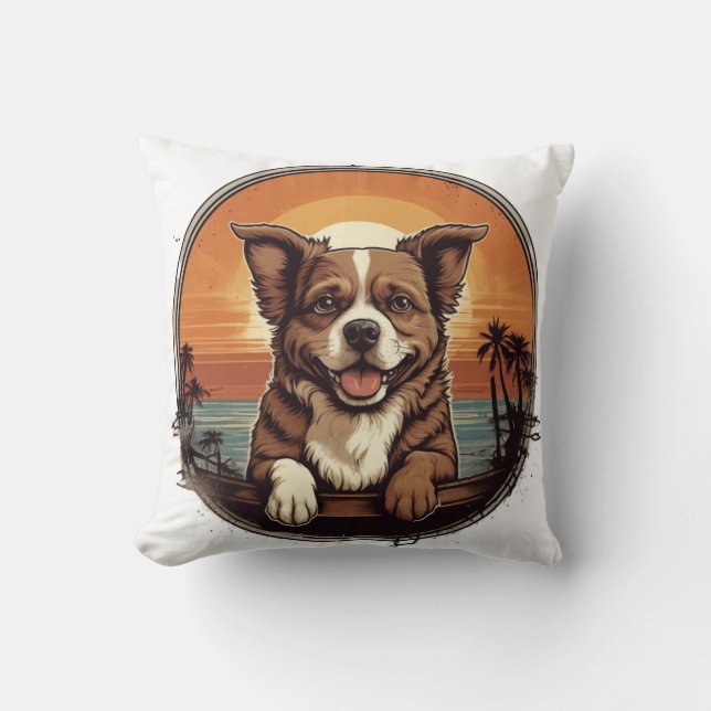 Almofada Puppy Retro (Frente)