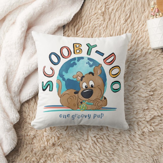Almofada Puppy Scooby-Doo "One Groovy Pup" (Cobertor)