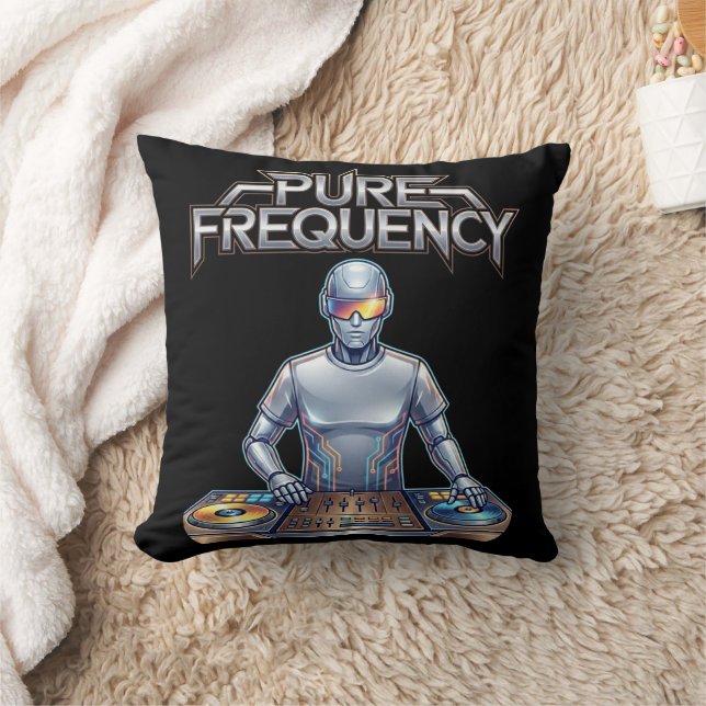Almofada Pure Frequency – Arte de Música Eletrônica (Cobertor)
