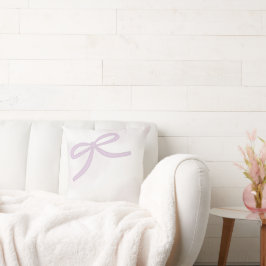 Almofada Purple Bow Watercolor