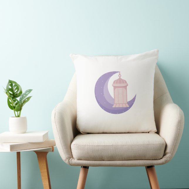 Almofada Purple Crescent & Lantern Pillow  (Cadeira)