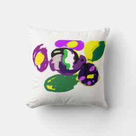 Almofada Purple hummingbird and flowers