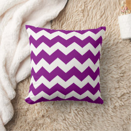 Almofada Purple Zigzag Design