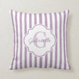 Almofada Púrpura Chic Pintado Monograma e Nome