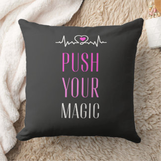 Almofada Push Your Magic – Motivational Aesthetic 