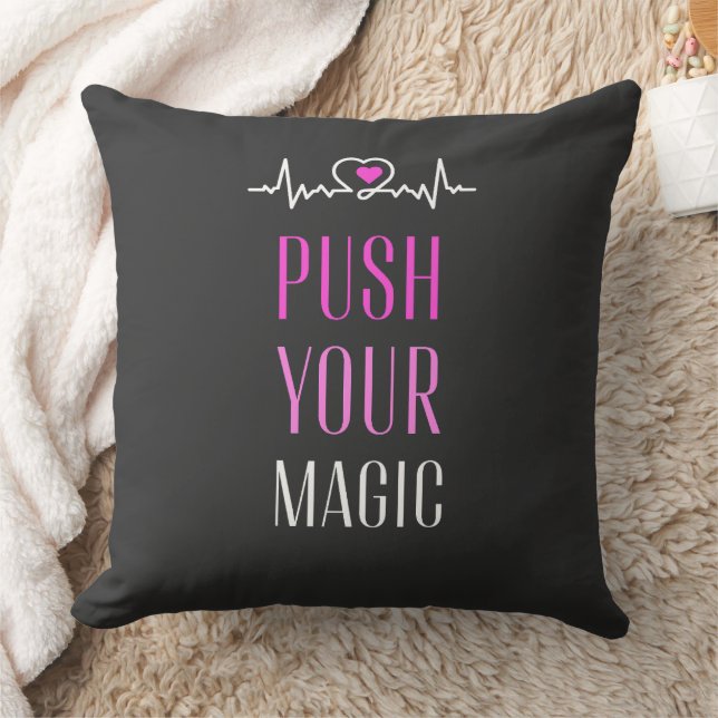 Almofada Push Your Magic – Motivational Aesthetic  (Cobertor)