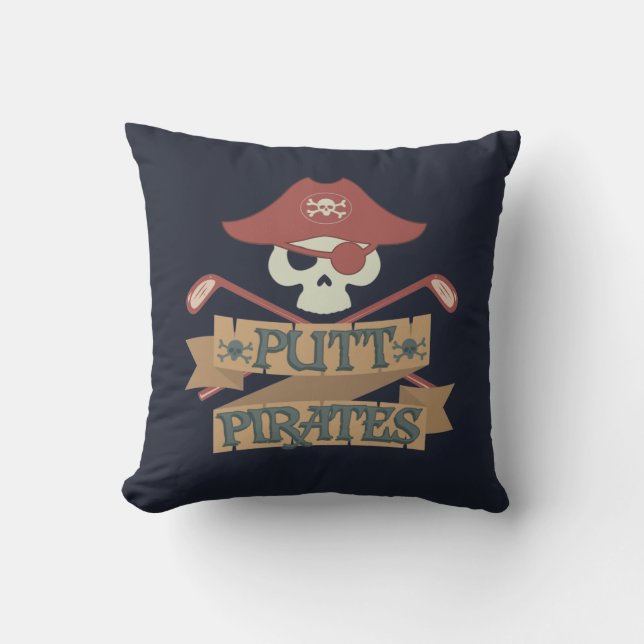 Almofada Putt Pirates Golfar ao ar livre (Frente)