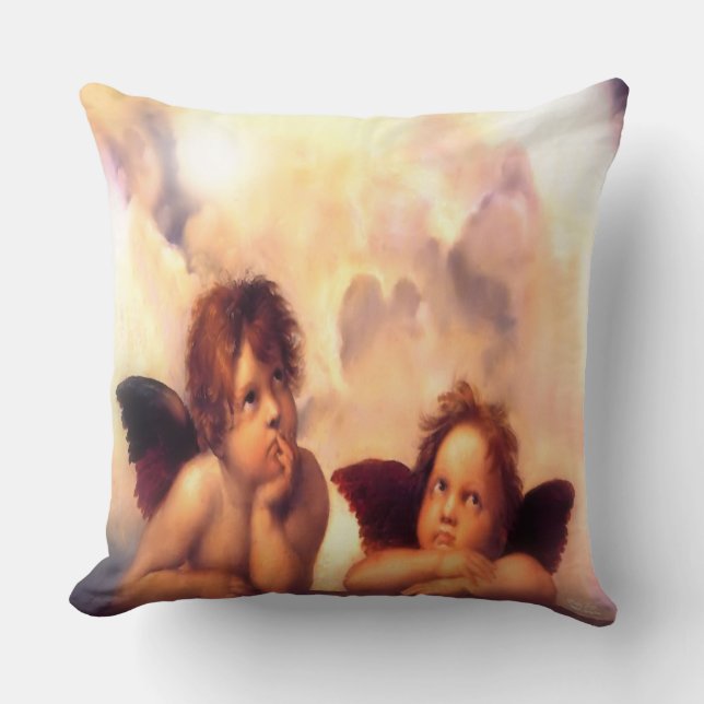 Almofada Putti Par de Anjos (Frente)