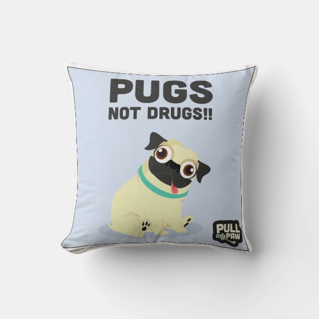 Almofada Puxe minha pata - travesseiro 02 (Frente)