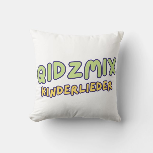 Almofada QidzMix Logo (Frente)