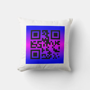 Almofada QR Code® Dizendo: É UMA GAROTA