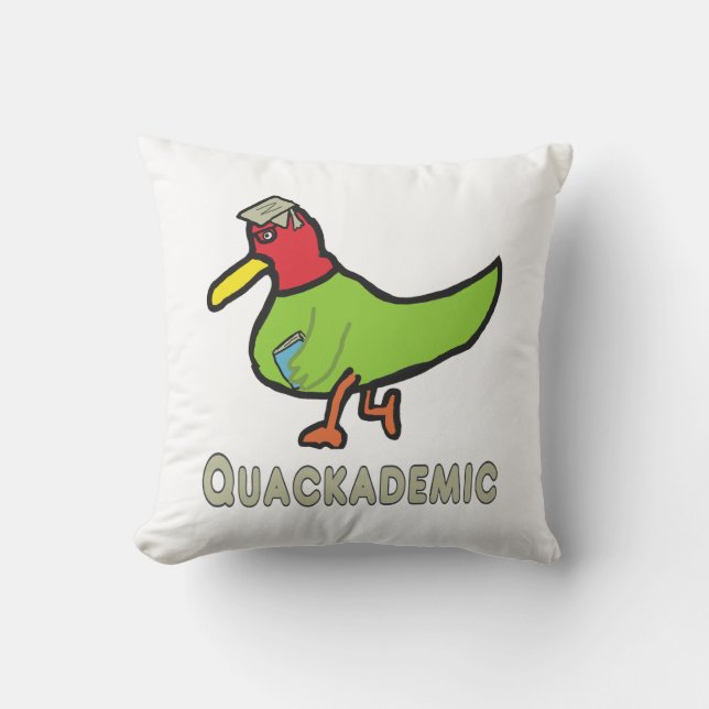 Almofada Quackademic (Frente)