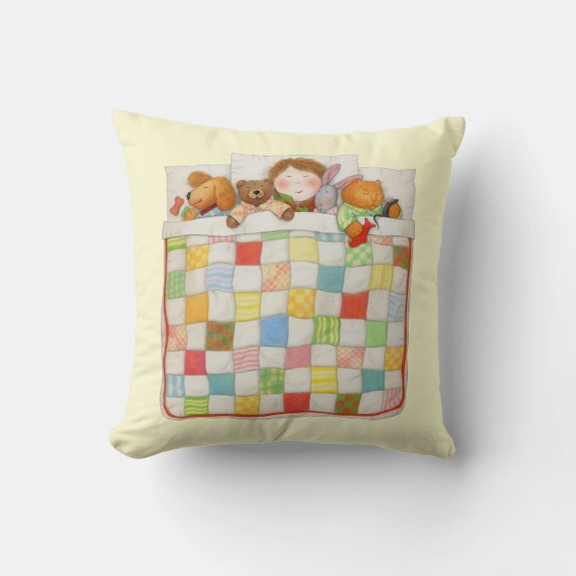 ALMOFADA QUADRADA COZY QUILT - Amarelo (Frente)