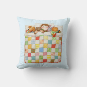ALMOFADA QUADRADA COZY QUILT - Azul