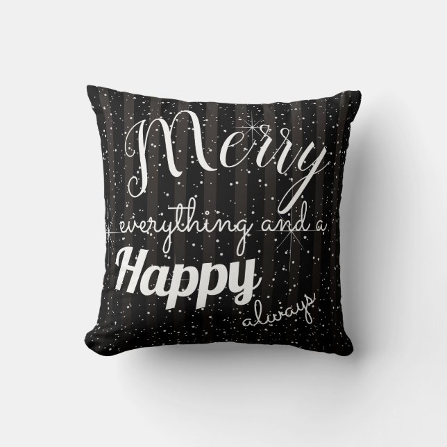 Almofada Quadrada - Merry Happy (Frente)