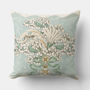 Almofada Quadrado Rococo dos travesseiros decorativos da