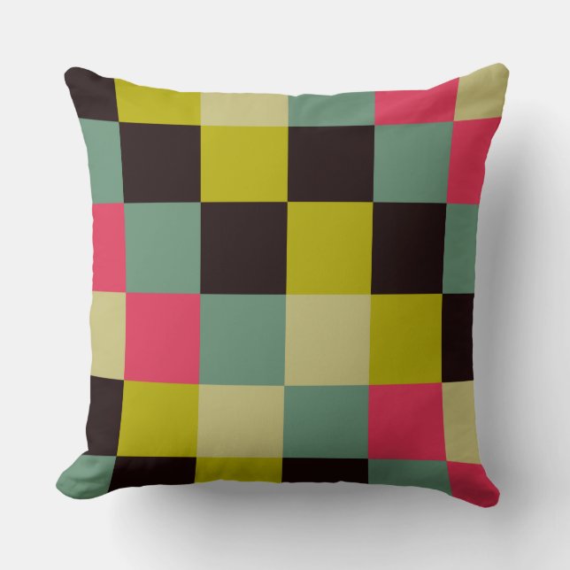 Almofada Quadrados coloridos 06 (Frente)
