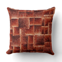 Quadrados com textura de parede vermelha escura e 