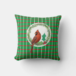 Almofada Quadrados Verdes com Travesseiro decorativo de Lin