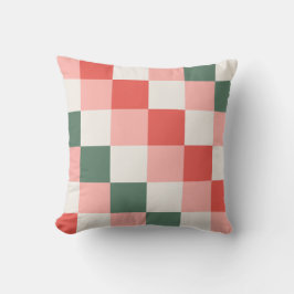 Almofada Quadro de verificação de Natal - Design de padrão