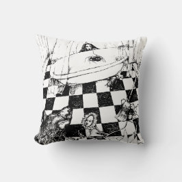 Almofada QUALQUER COR DE FUNDO! Escondendo-se do Travesseir