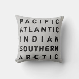 Almofada Qualquer Estilo de Praia do Oceano