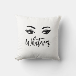 Almofada Qualquer que seja o decor de atitude de Na moda
