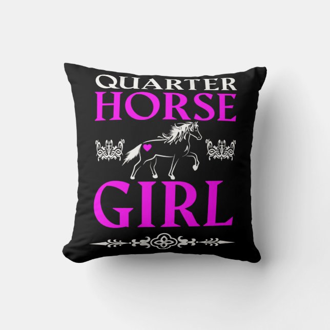 Almofada Quarter Horse Girl (Frente)