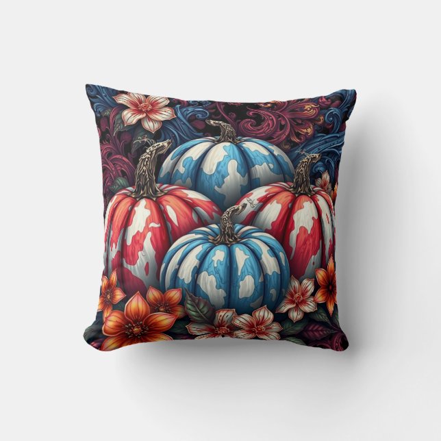 Almofada Quarto De Julho Camo Pumpkins (Frente)