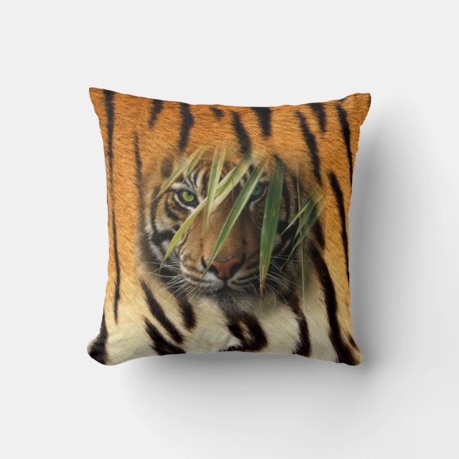 Almofada Quarto de Tigre, Travesseiro de Escaravelho ou de  (Frente)