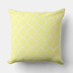 Almofada Quatrefoil Pastel Yellow Home Decor Na moda Tendê