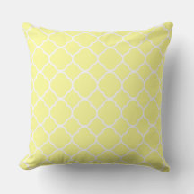 Quatrefoil Pastel Yellow Home Decor Trendy